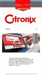 Mobile Screenshot of citronix.com